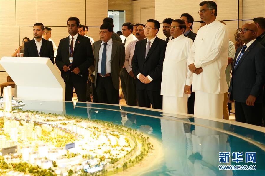 （国际·图文互动）（1）斯里兰卡总统：把港口城项目建成斯经济社会发展新引擎