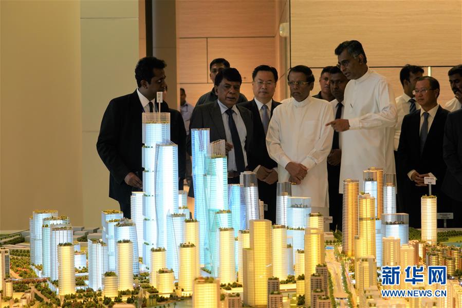 （国际·图文互动）（2）斯里兰卡总统：把港口城项目建成斯经济社会发展新引擎