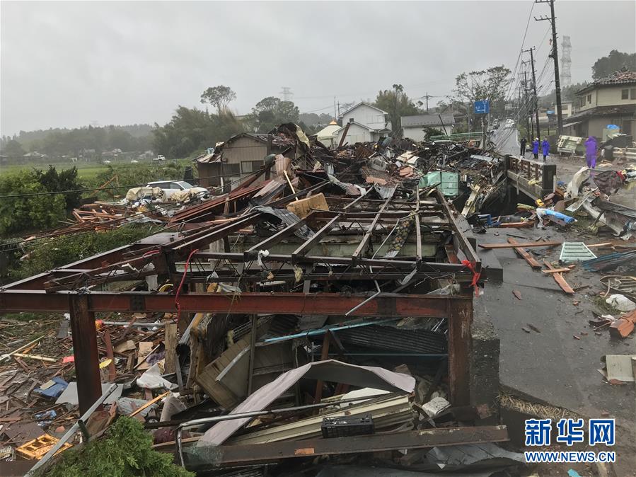 （国际）（7）日本千叶突发龙卷风1死5伤