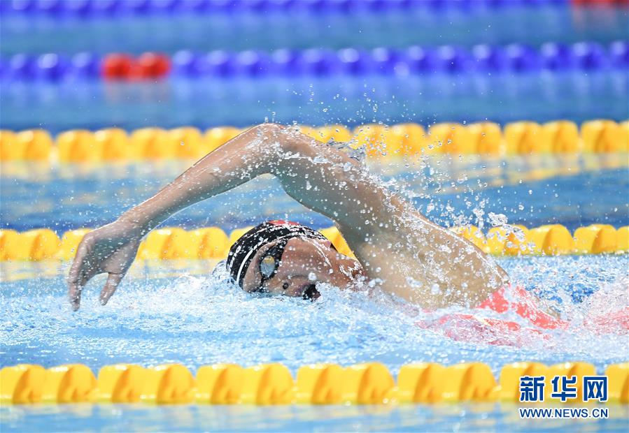 （军运会）（5）游泳——女子800米自由泳：中国队包揽冠亚军