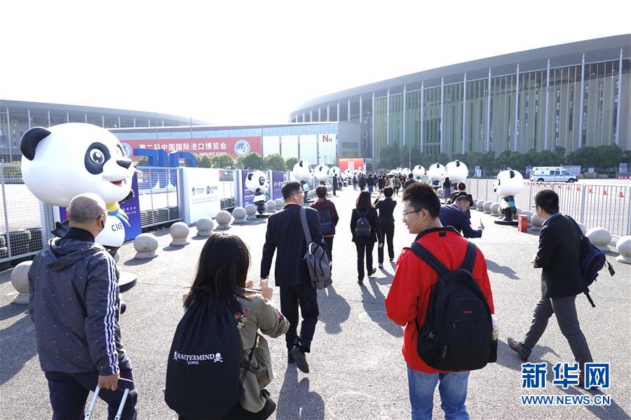 （第二屆進博會·圖文互動）（2）東方風起 江河奔騰——第二屆中國國際進口博覽會開幕式側記