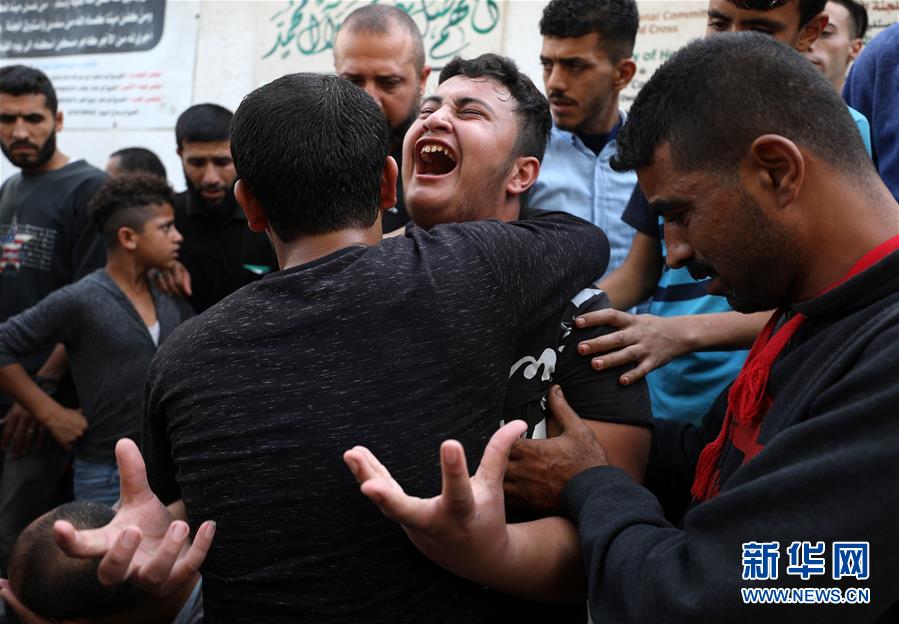 （国际）（3）以色列空袭加沙致5名巴勒斯坦人死亡