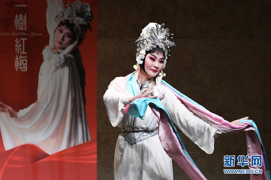 （圖文互動）（1）臺灣豫劇團推出“紅紅火火”賀歲戲 盼傳承“長長久久”