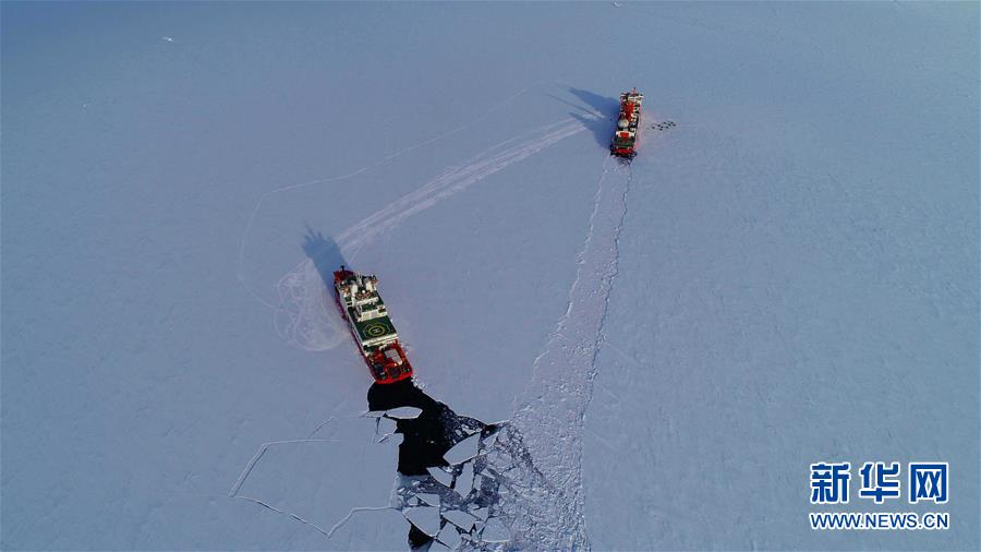 （“雪龙”探南极·图文互动）（4）综述：“雪龙兄弟”的8次“聚会”