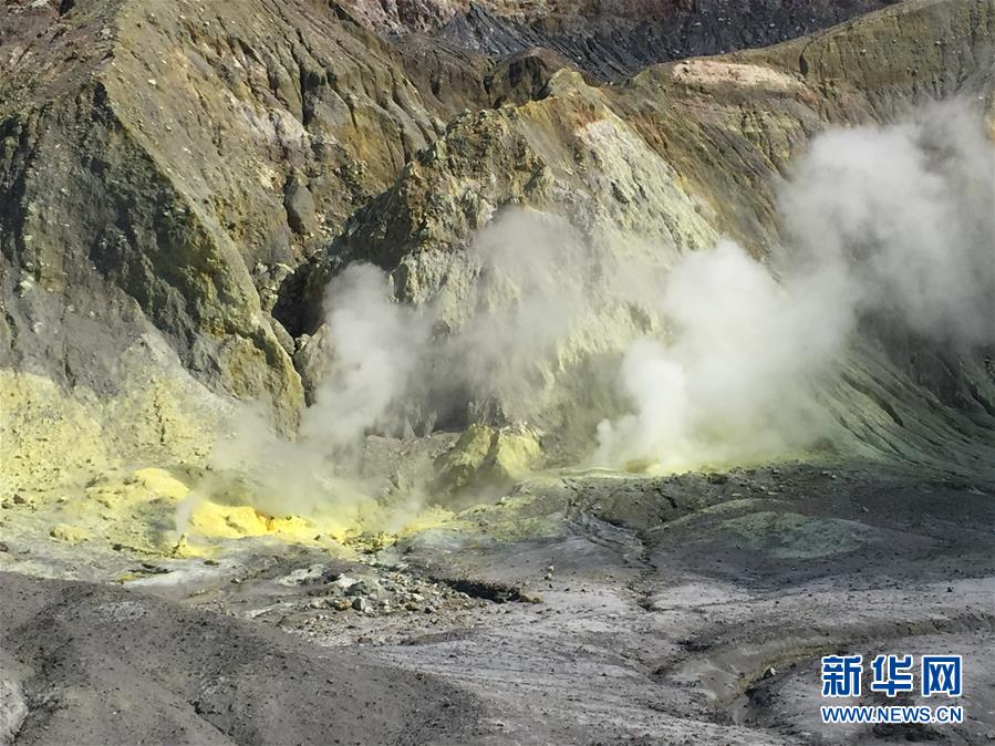 （国际）（2）新西兰怀特岛火山突然喷发已致一人死亡