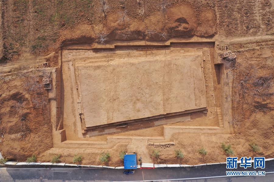 （图文互动）（1）陕西唐丰陵遗址发现大量建筑构件及石刻