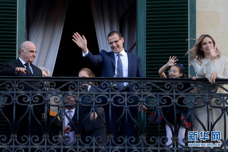 （国际）（1）罗伯特·阿贝拉宣誓就任马耳他总理