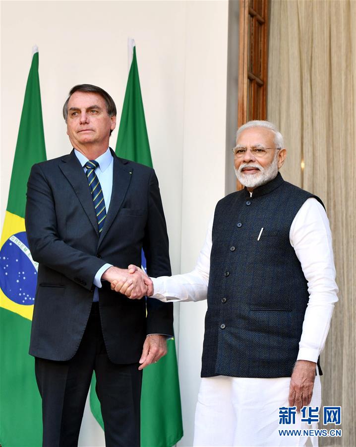 （國際）（1）巴西總統訪問印度