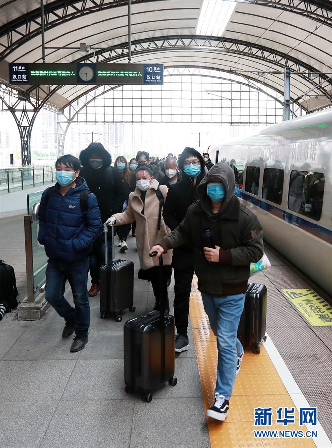 #（聚焦疫情防控）（3）武汉铁路客站恢复办理到达业务