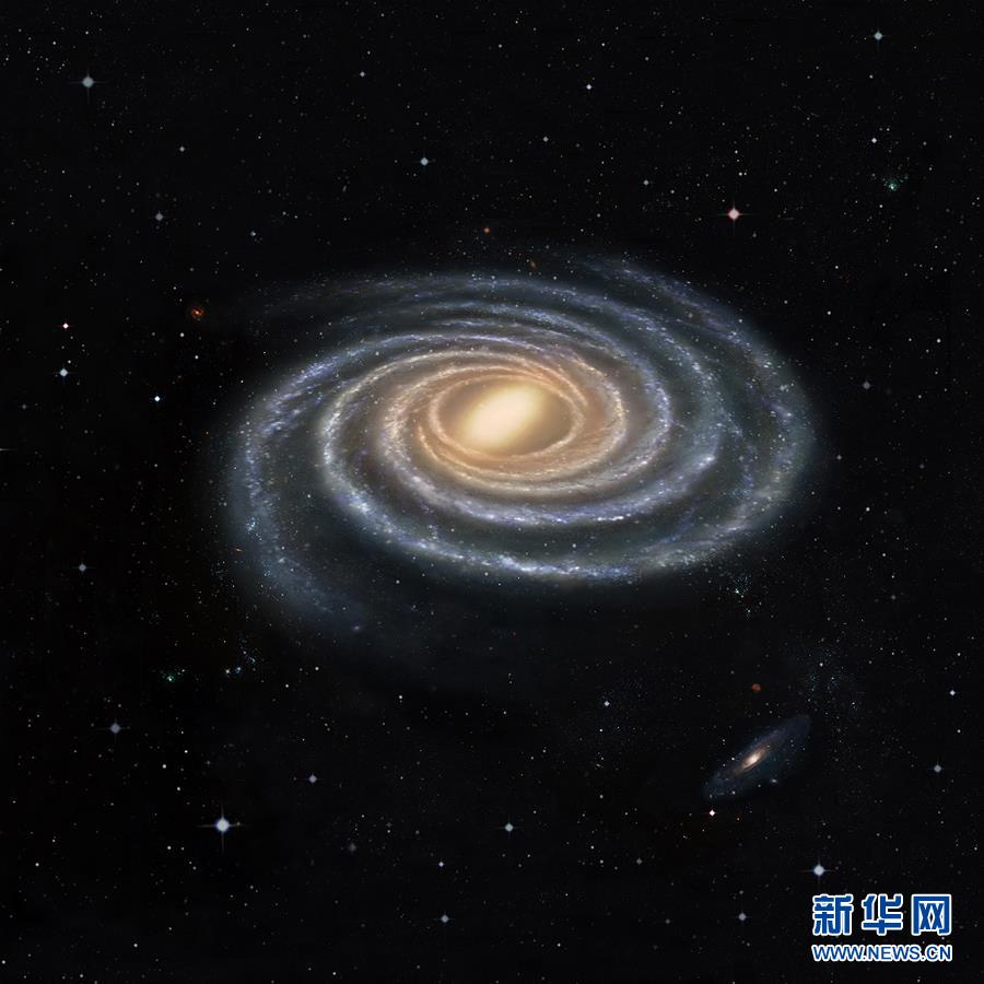 （图文互动）（1）中外联合团队绘制出目前最精确的银河系结构图