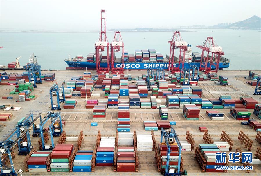 #（经济）（1）一季度货物贸易进出口总值6.57万亿元