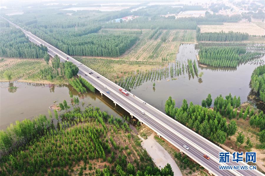 （图文互动）（3）永定河河北省廊坊段干涸25年后首次通水