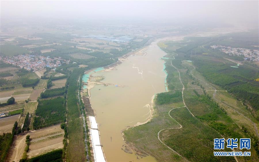 （图文互动）（4）永定河河北省廊坊段干涸25年后首次通水