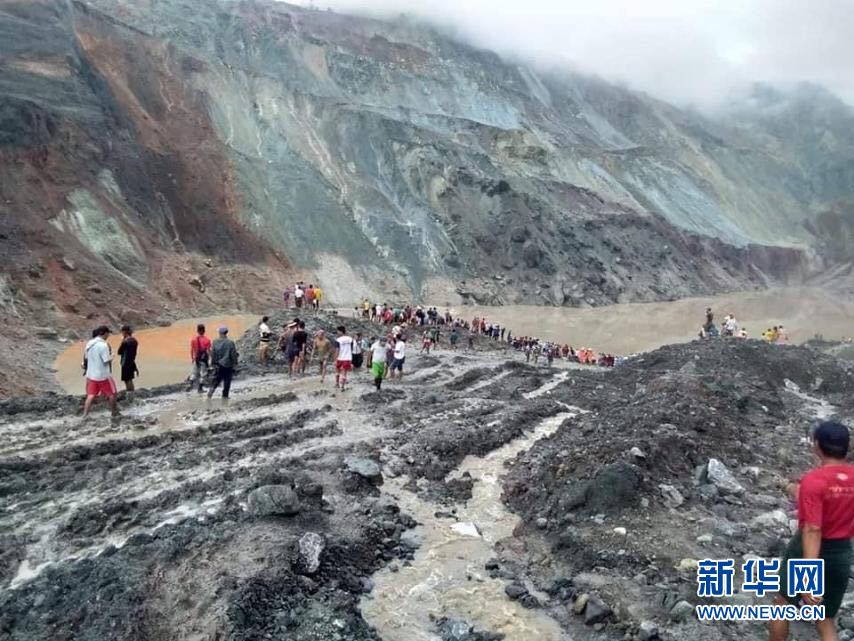 （國際）（8）緬甸北部礦區發生坍塌事故至少96人死亡