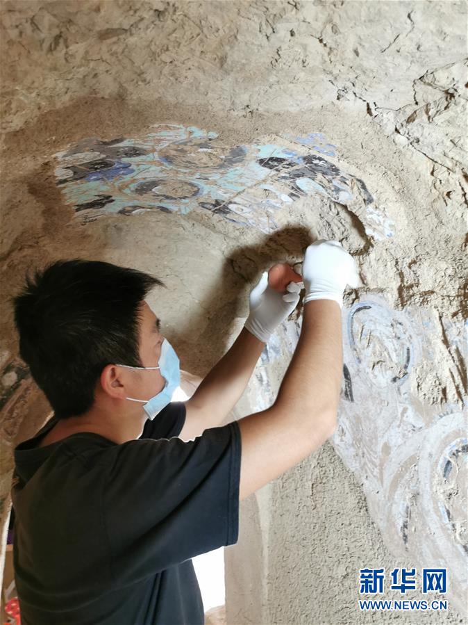 （圖文互動）（2）龜茲石窟文化遺産保護 展現絲綢古道滄海桑田
