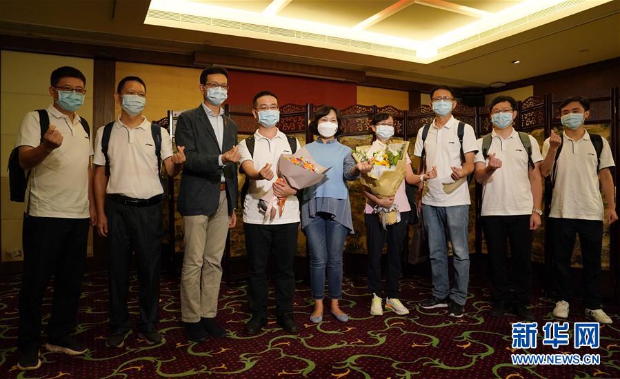 （港澳台·香港故事·图文互动）（2）为了750万人的生命健康——内地支援香港核酸检测图景扫描