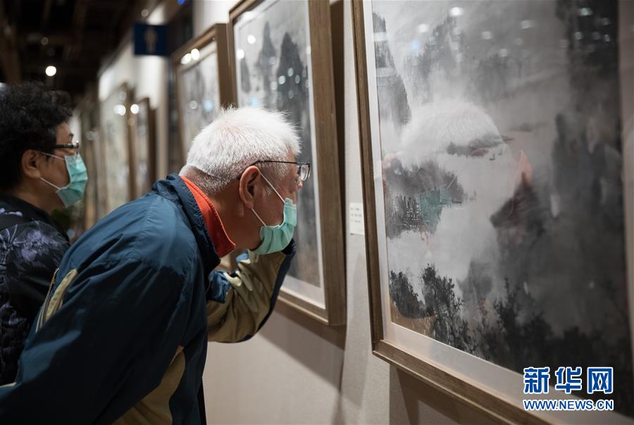 （图文互动）（2）两岸艺术家共绘长江三峡作品展在台北展出