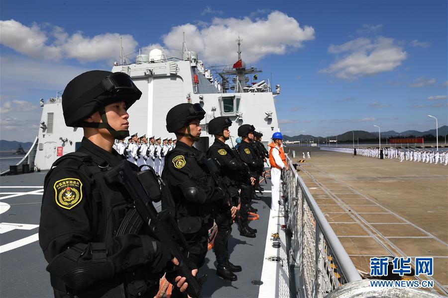 （圖文互動）（3）中國海軍第35批護航編隊凱旋