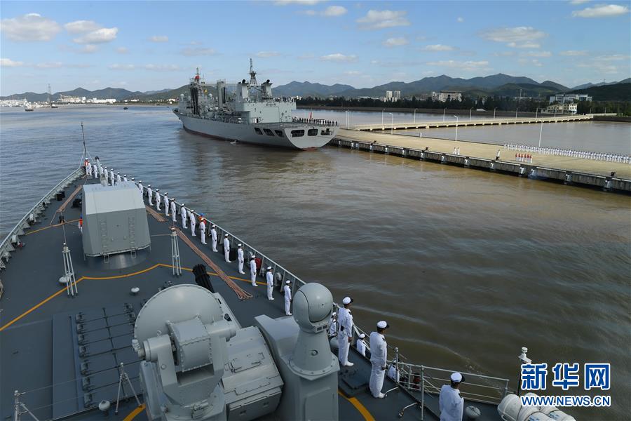 （圖文互動）（4）中國海軍第35批護航編隊凱旋