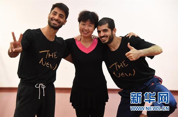 （文化）（4）北京朝陽：以色列藝術家與社區舞蹈隊共用舞動樂趣