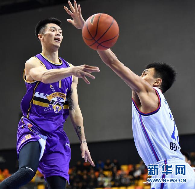 （體育）（2）籃球——CBA常規賽：天津先行者對陣北京控股