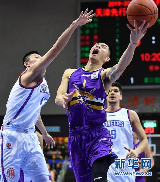 （體育）（3）籃球——CBA常規賽：天津先行者對陣北京控股