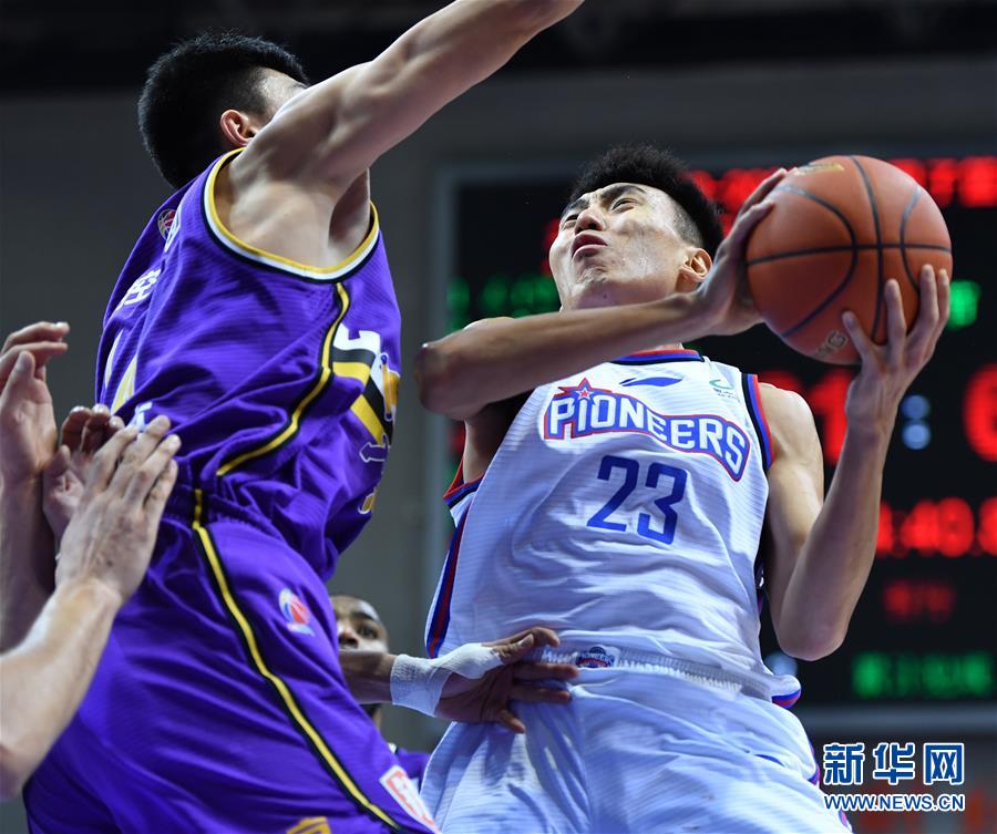 （體育）（5）籃球——CBA常規賽：北京控股勝天津先行者