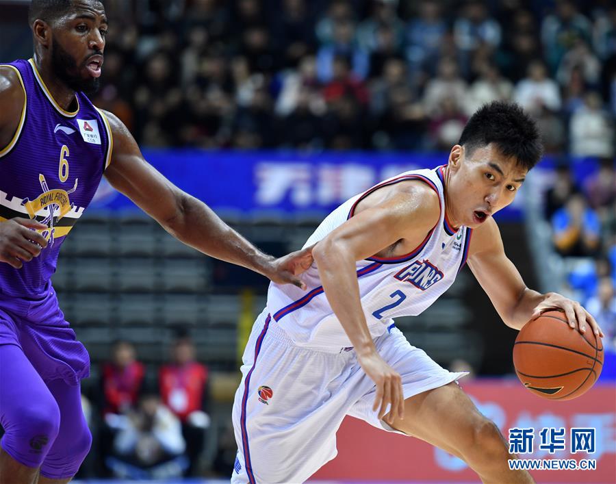 （體育）（11）籃球——CBA常規賽：北京控股勝天津先行者