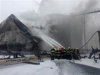 山东临沂一化工企业发生爆炸事故造成8人死亡 明火已被扑灭