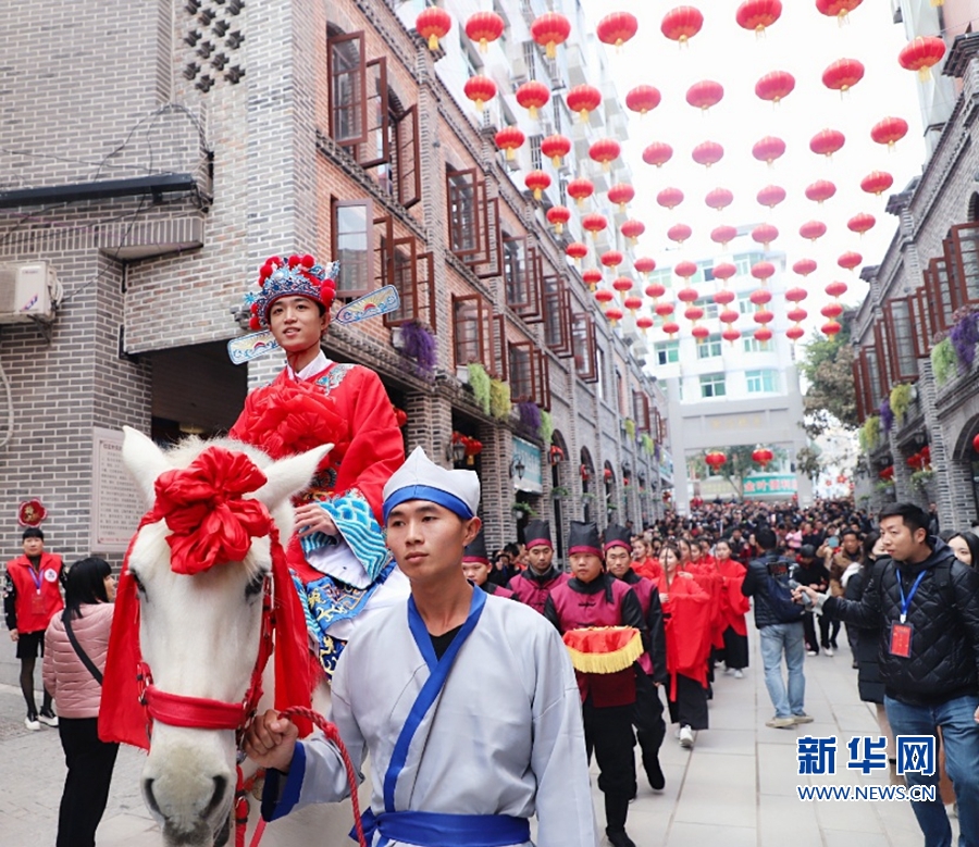 【新春走基层】福建闽清:梅城印记特色历史文化街区开