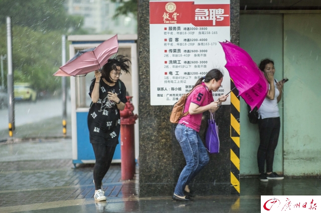 昨日暴雨宣告广东正式入汛广州今明两天仍降雨