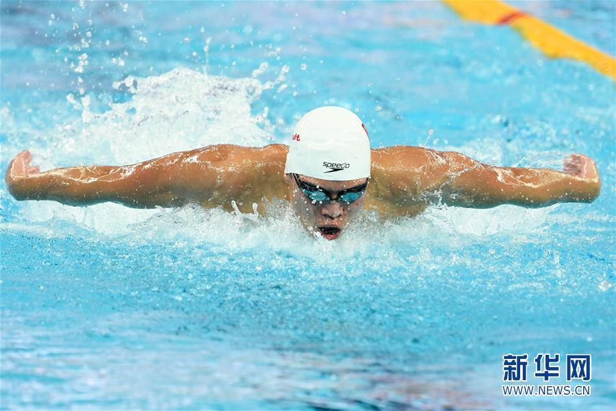 （体育）（3）游泳——短池世锦赛：李朱濠获男子100米蝶泳季军