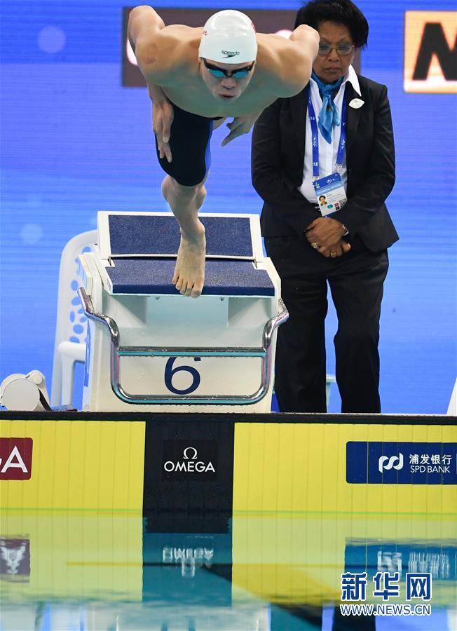 （体育）（4）游泳——短池世锦赛：李朱濠获男子100米蝶泳季军