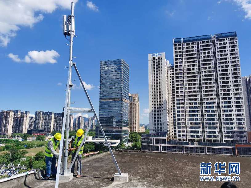 深圳龙岗提前完成5g宏基站建设任务 实现5g网络全覆盖