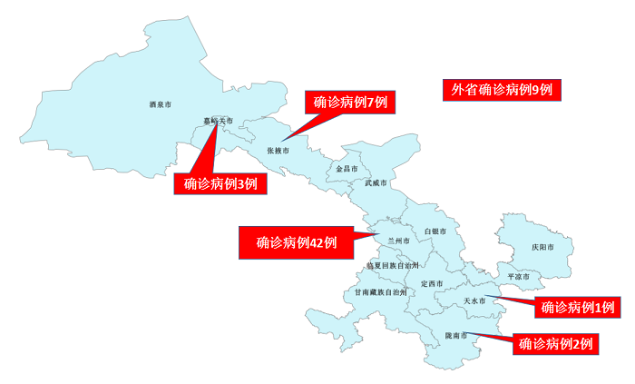 甘肃省新冠肺炎确诊病例省内轨迹一览表