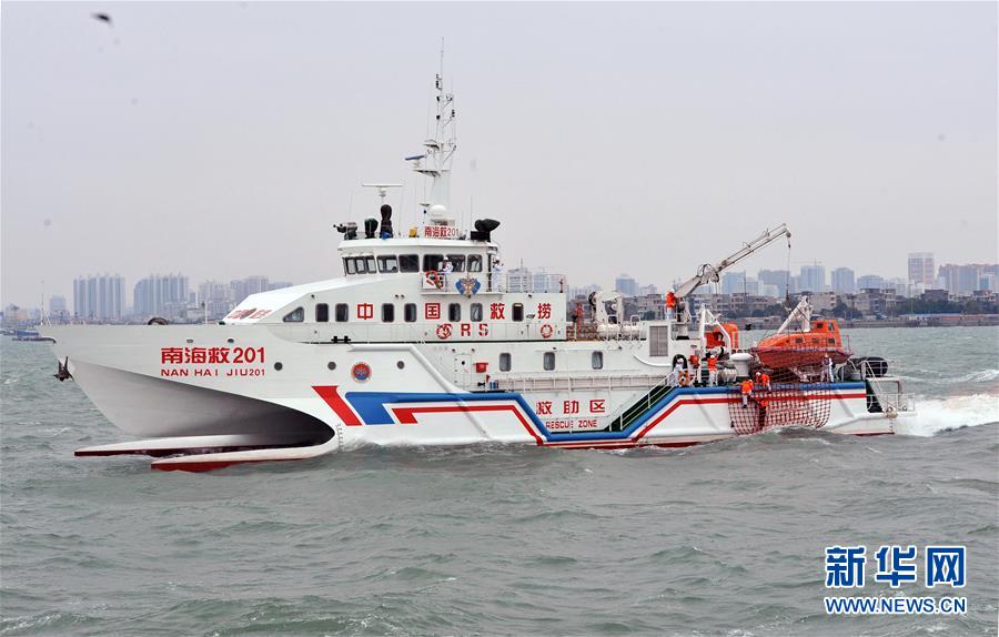 #（社会）（2）2017年救捞系统南部海区应急救援综合演练在广西北海举行