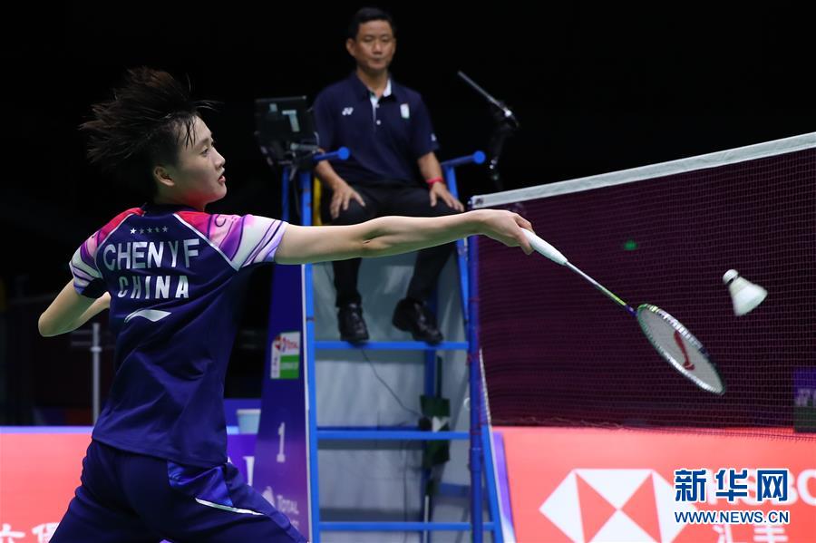 （体育）（8）羽毛球——苏迪曼杯四分之一决赛：中国战胜丹麦