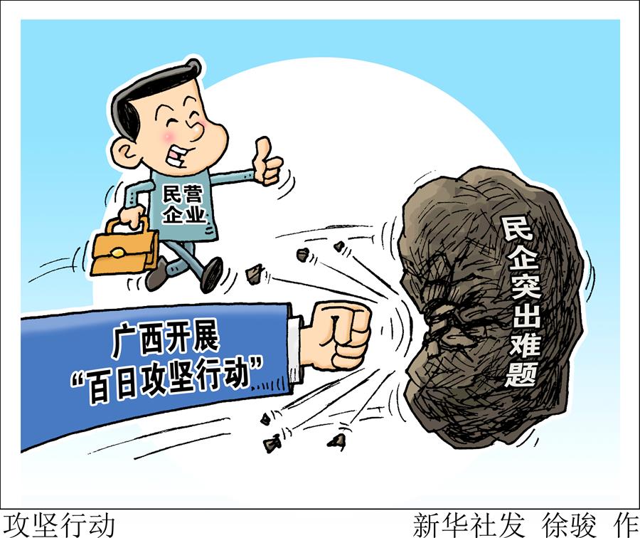 (图表·漫画)[经济]攻坚行动