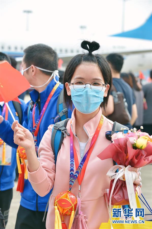 （聚焦疫情防控）（4）广西支援湖北医疗队150名医护人员抵达南宁