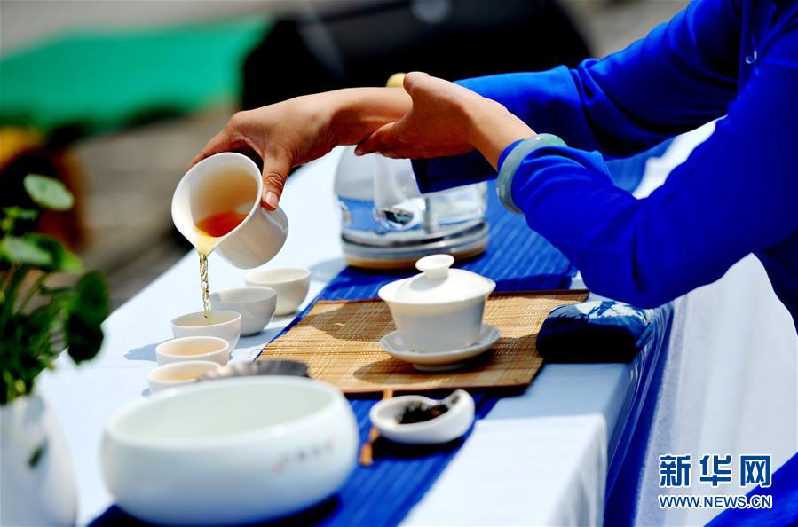 #（社会）（3）贵州黎平举行茶艺大赛