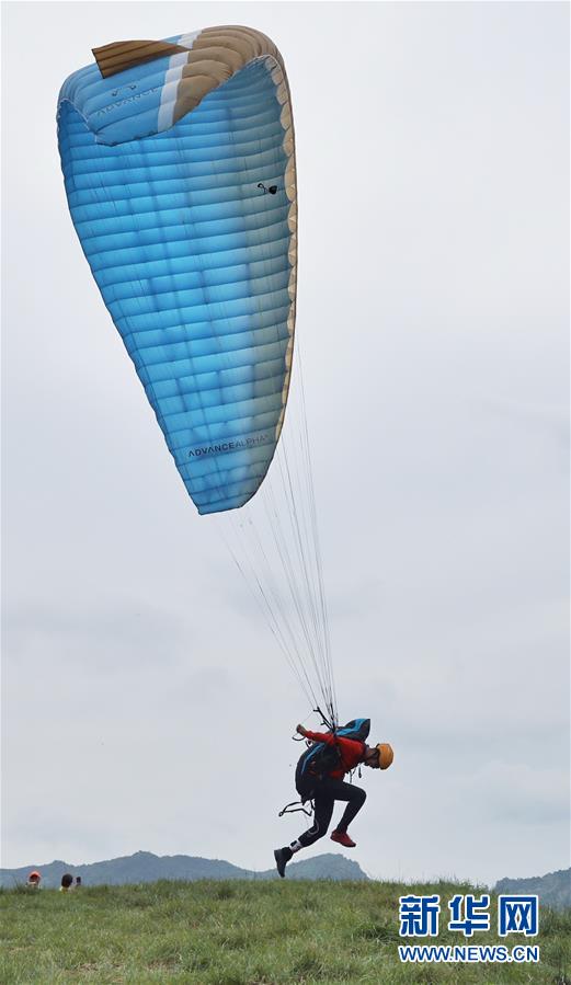 （体育）（7）滑翔伞——2018全国滑翔伞定点联赛贵州息烽站开赛