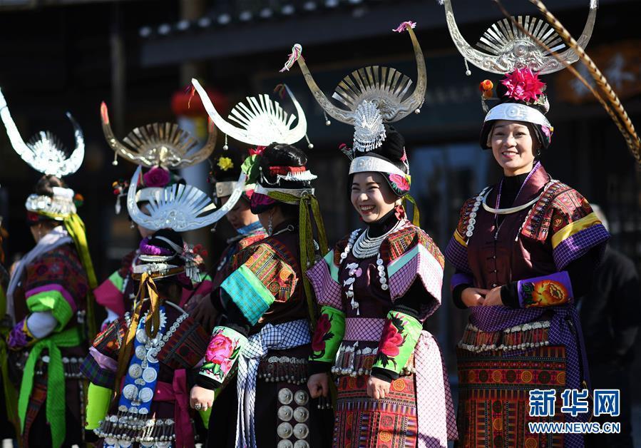 （社会）（5）贵州丹寨：苗族群众欢度“祭尤节”