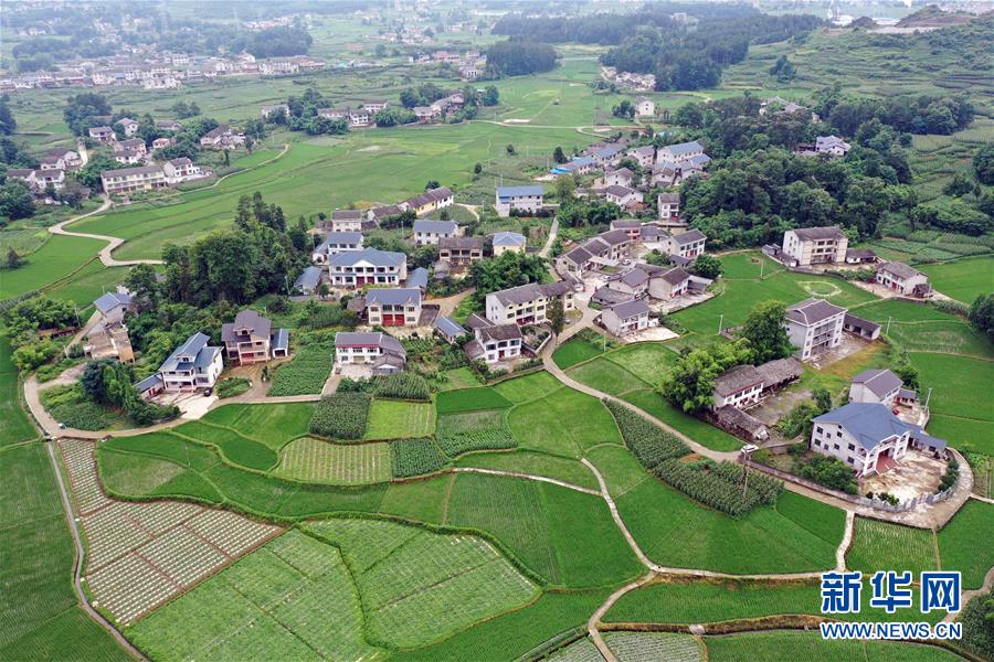 （环境）（5）贵州绥阳：俯瞰柔美乡村景致