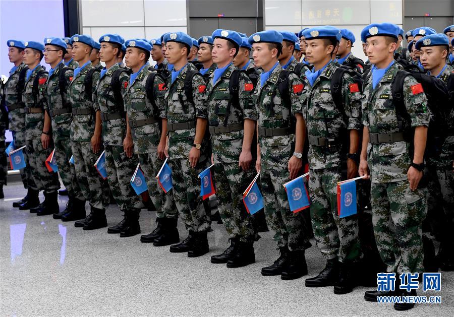 （军事）（2）中国第八批赴南苏丹（瓦乌）维和部队出征