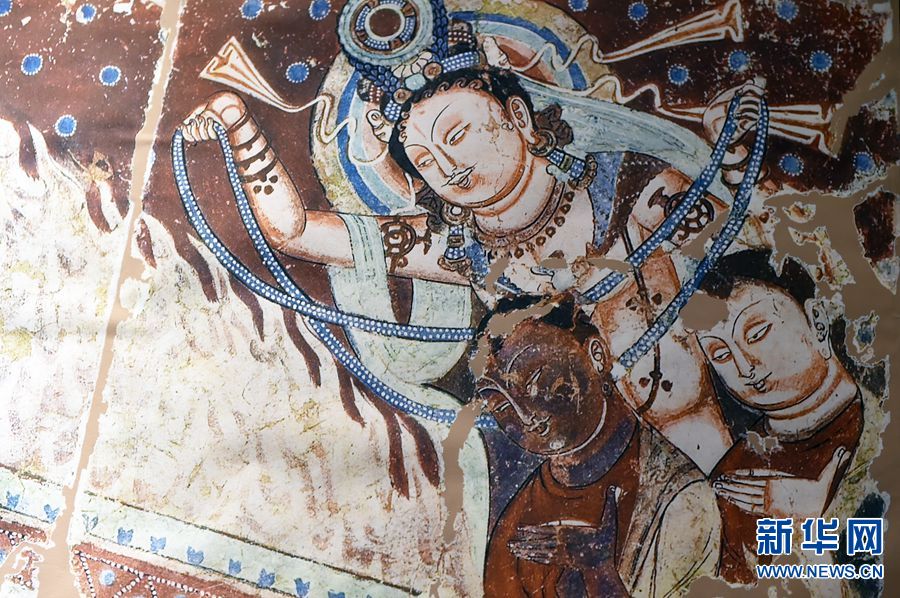 据资料记载,由于历史原因,克孜尔石窟壁画被外国探险队肆意切割与
