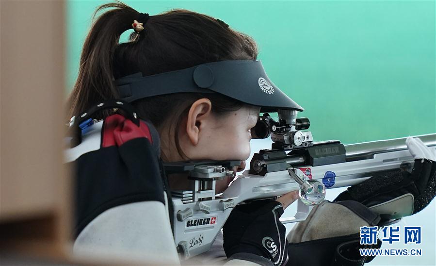 射击——女子50米步枪卧射团体赛:中国队获铜牌