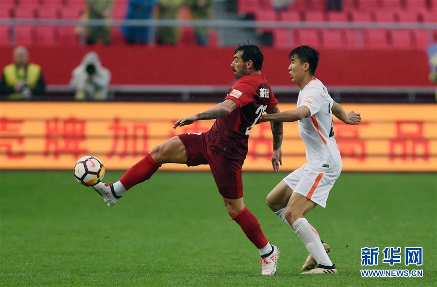 （体育）（8）足球——中超：河北华夏幸福队战平北京人和队