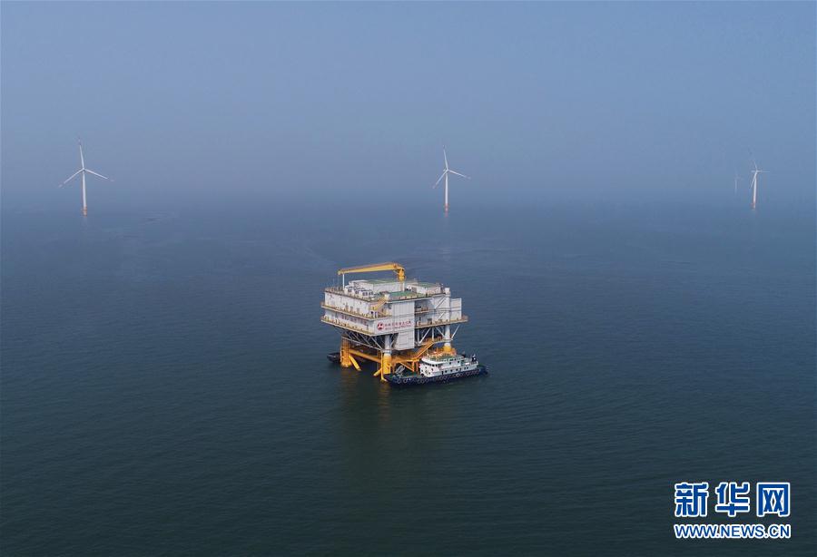 （经济）（1）河北首个海上风电项目全部风机并网投运