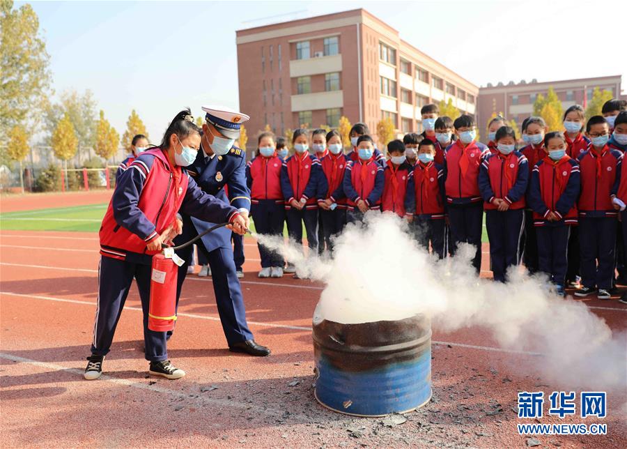 #（教育）（2）河北固安：消防安全教育进校园