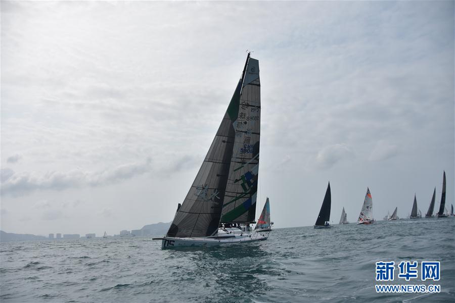 （体育）（3）帆船——2018环海南岛国际大帆船赛开幕